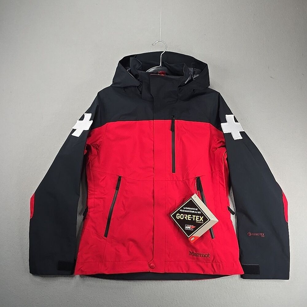Marmot Patrol Jacket Gore Tex Pro Womens S Hooded Pro Shell Ski Snow MSRP $500